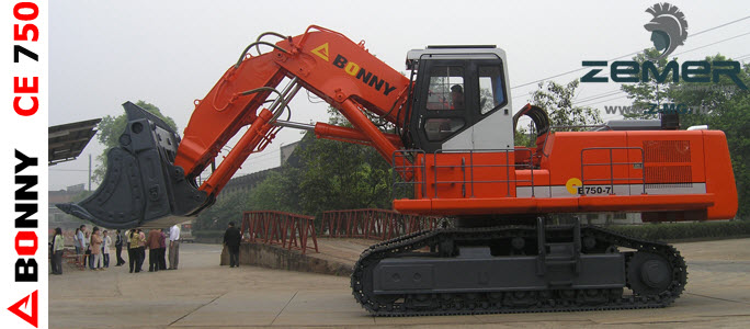Экскаватор Bonny CE750